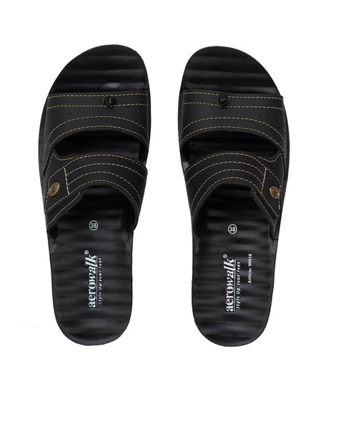 Buy Black Flip Flop Slippers for Women by AEROWALK Online Ajio