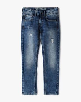 pepe jeans Boys Heavy-Wash Regular Fit Jeans-picture-13