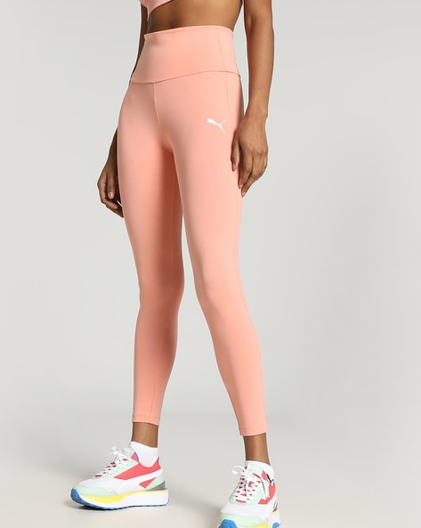 Buy Poppy Pink Leggings for Women by PUMA Online