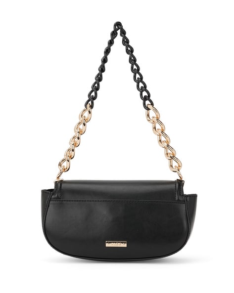 Aldo black chain on sale bag