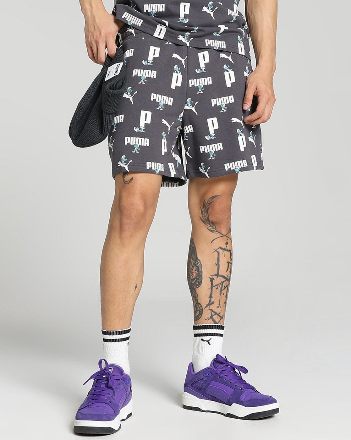 Puma shorts deals mens purple