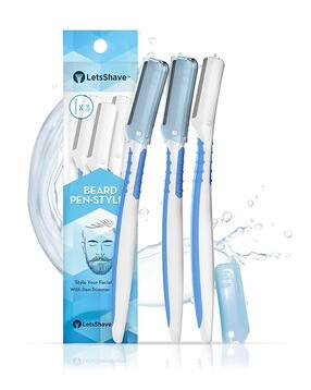 Beard Pen Styler & Trimmer - White