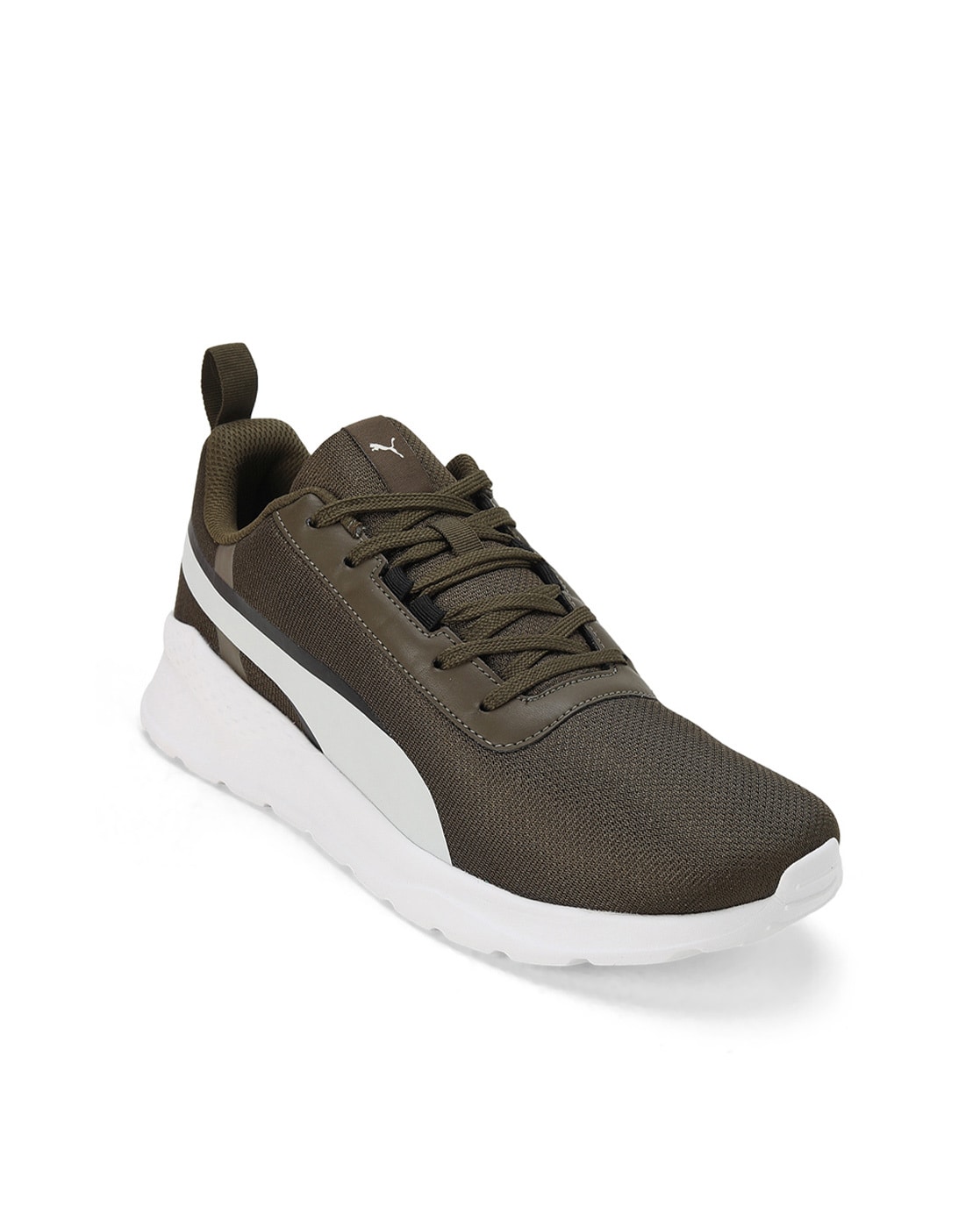 Puma muse cheap echo mens olive