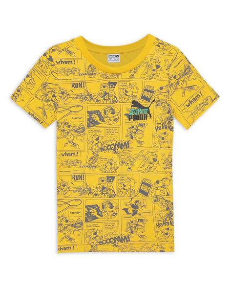 Puma Boys Super PUMA Printed T-Shirt