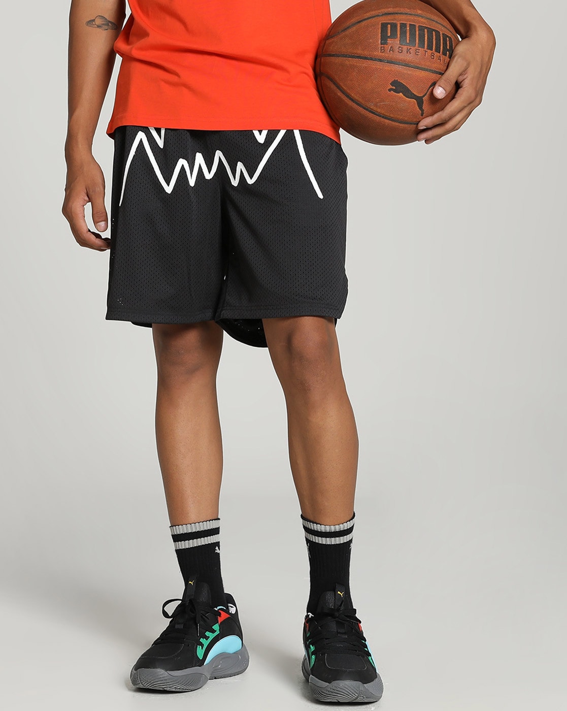 Puma best sale shorts basketball