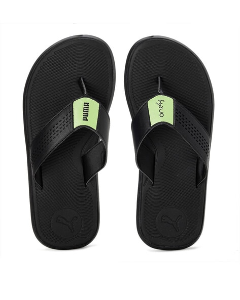 Buy Black Flip Flop Slippers for Men by PUMA Online Ajio