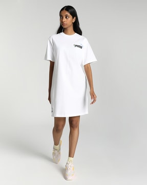 Puma tee shirt dress hotsell