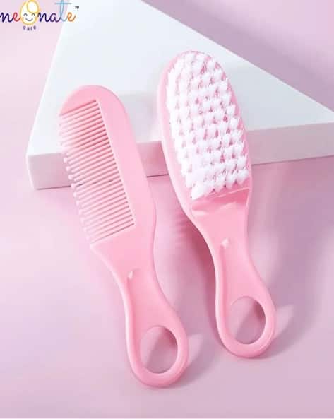 Set of Combs Hair Brushes with Rounded Edge