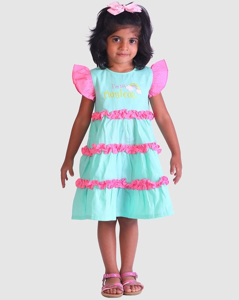 Girls Llama Dress