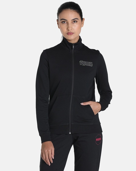 Puma Women Graphic Regular Fit Jacket