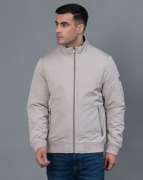 Buy Red Tape Men's Grey Solid Jacket Online at Best Prices in India -  JioMart.