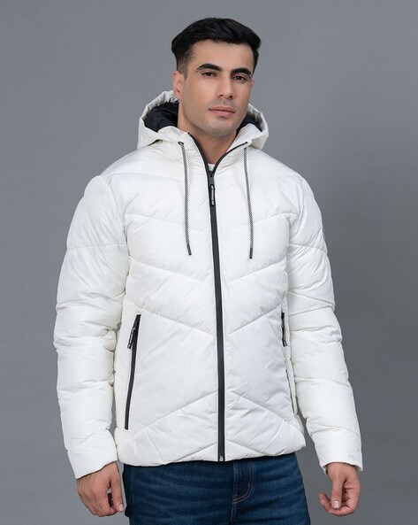 Buy online Men Solid White Polyester Casual Jacket from Jackets for Men by  Uniberry for ₹869 at 76% off | 2024 Limeroad.com
