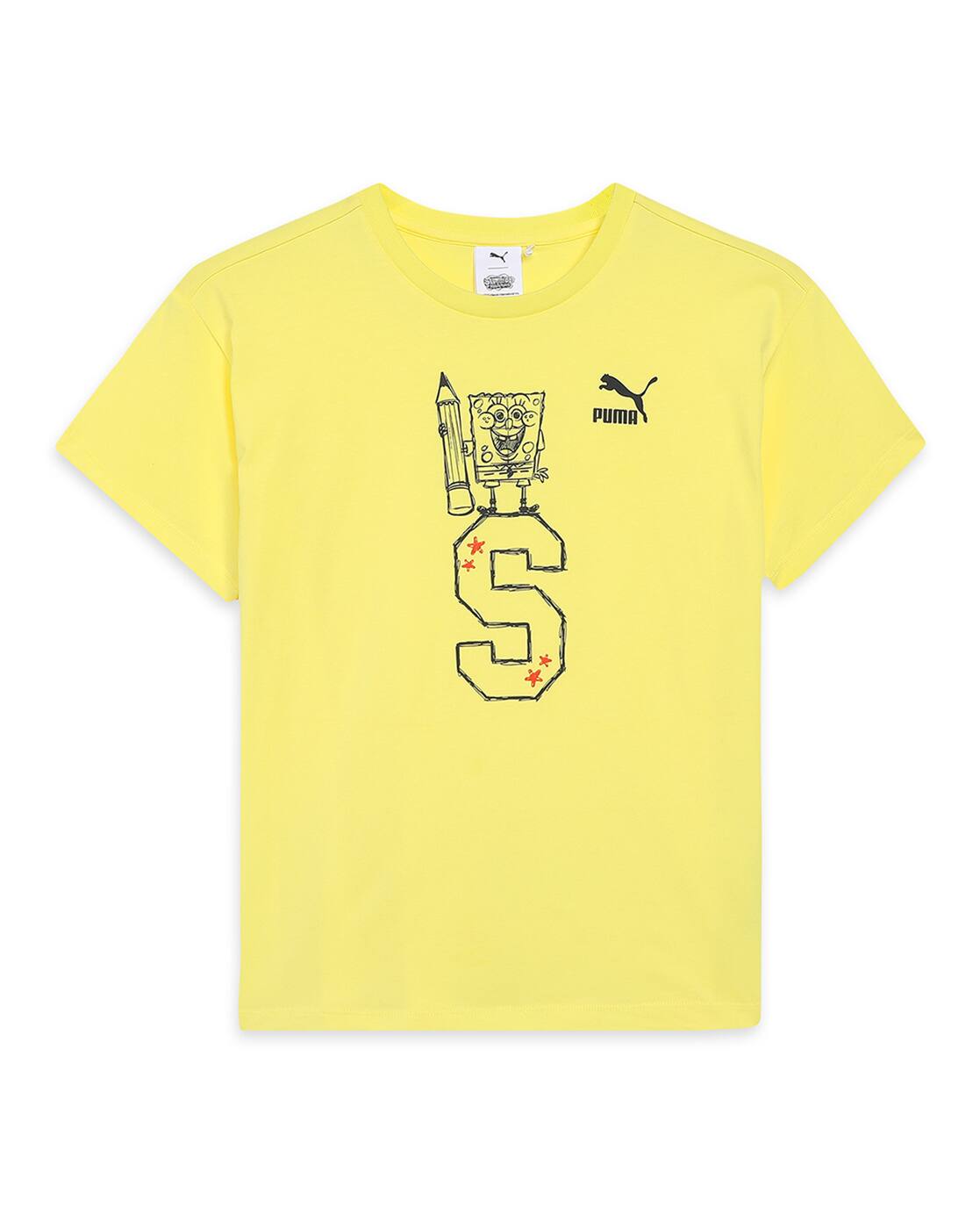 Buy Yellow Tshirts for Boys by PUMA Online | Ajio.com