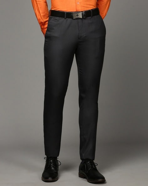 Formal trousers in blue 63334 -clothing for men online-STYLER