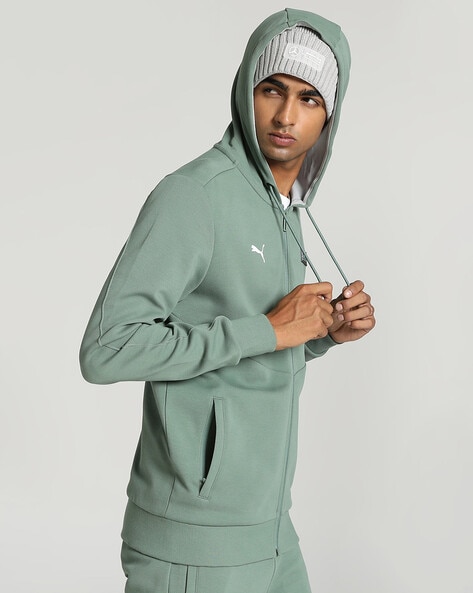 puma mens hooded sweatshirt