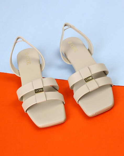 CUCADA STRAPS STONE SANDALS Color Off White ES Size 21