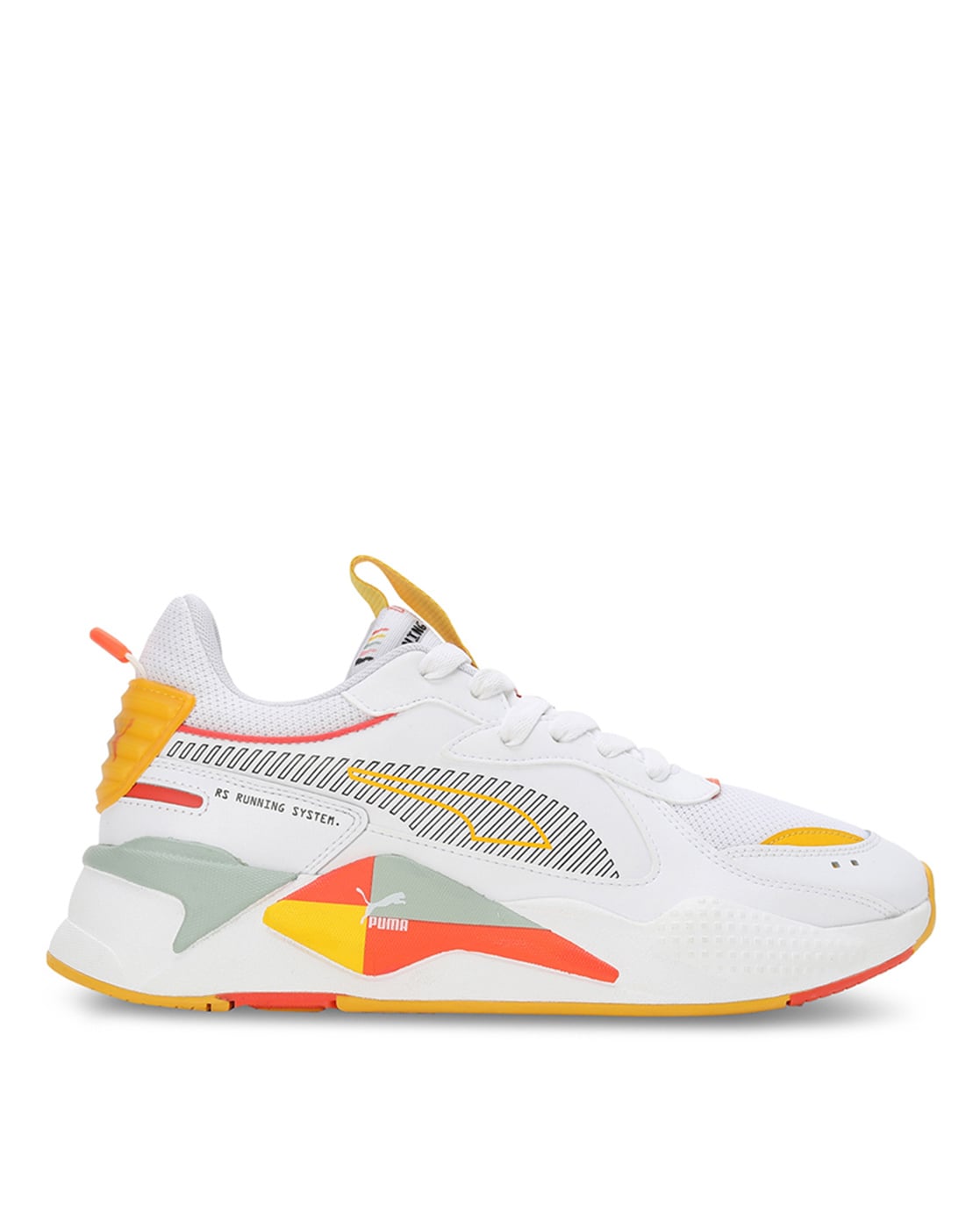 Puma rs best sale x white yellow