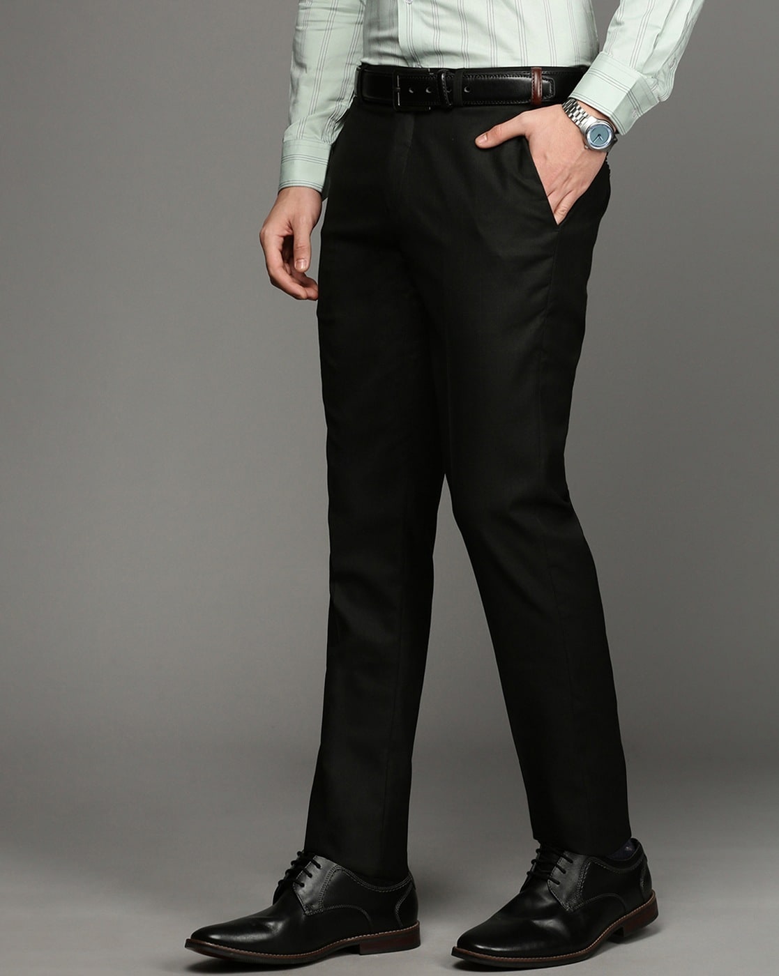 Buy Rich Black Chinos for Men Online in India at Beyoung