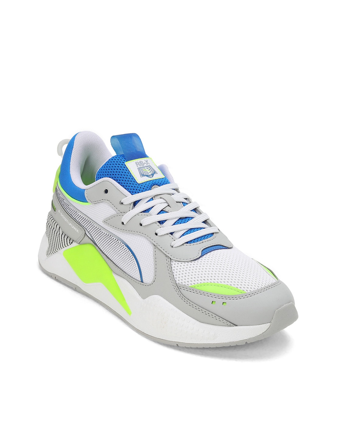 Puma rs clearance x white green