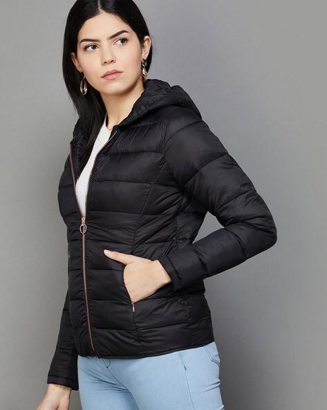 All in Motion Women's Full-Zip Jacket, Black, Medium : : Clothing,  Shoes & Accessories