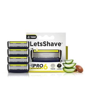 letsshave Pro 6 Plus Razor Blades Set - Black-picture-18