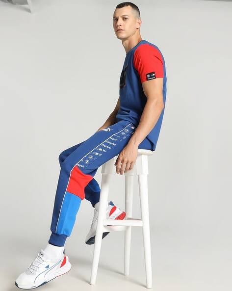 Buy Pro Blue-M Color Track Pants for Men by PUMA Online | Ajio.com