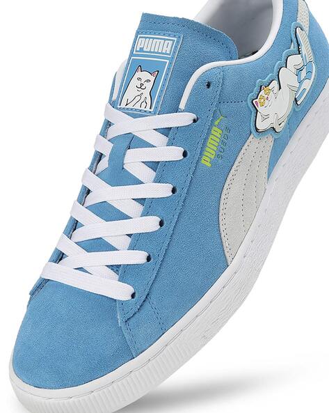 All light deals blue pumas