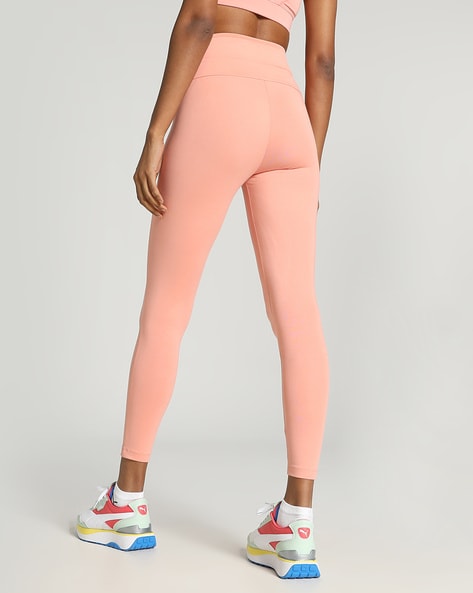Buy Poppy Pink Leggings for Women by PUMA Online