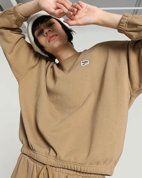 Puma hot sale oversized sweatshirt