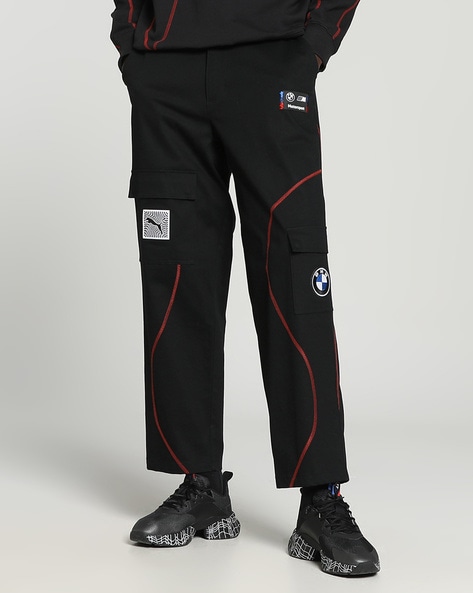PUMA - Men - BMW Essential Sweatpants - Navy/Royal/Red - Nohble