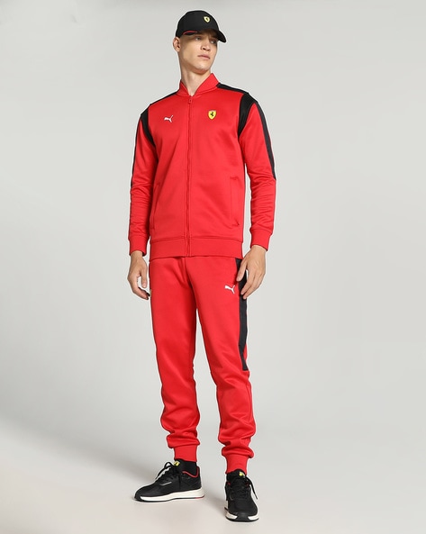 Puma Pantaloni Della Tuta Ferrari Race MT7 Track Nero