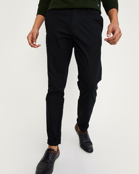 Men's regular fit stretch cotton chino trousers - Sigiberto Tidal Foam La  Martina | Shop Online