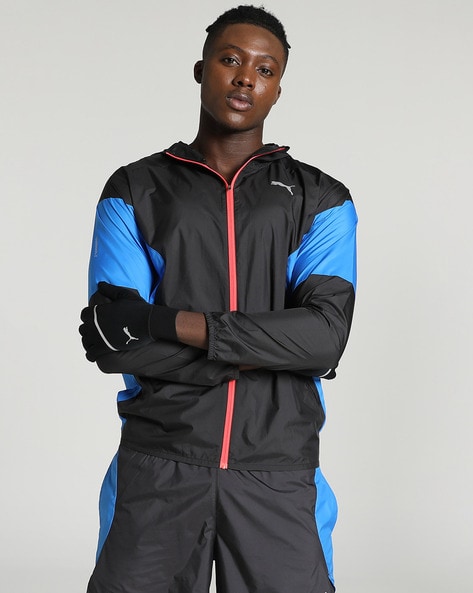 Mens running jacket with best sale phone pocket