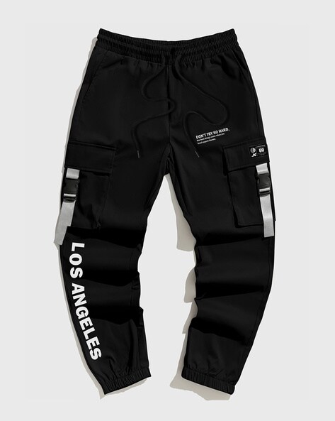 Buy Black Track Pants for Men by GUIDE Online