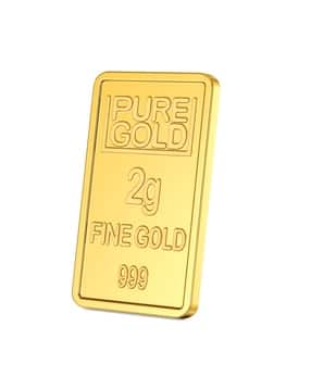 Assayer Certified 2 gm 24k (999) Yellow Gold Precious Bar