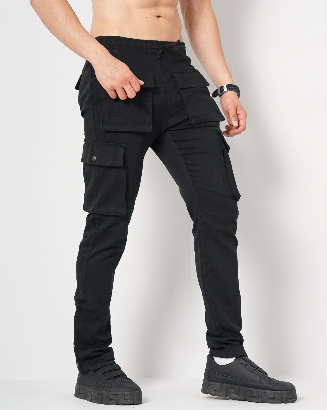 Worker Cargo Pants - Black | Fashion Nova, Mens Pants | Fashion Nova