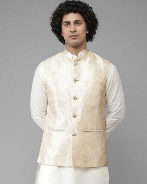 see designs Men Slim-Fit Nehru Jacket-picture-13