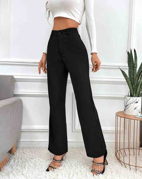 Buy Blue Trousers & Pants for Women by ONLY Online | Ajio.com