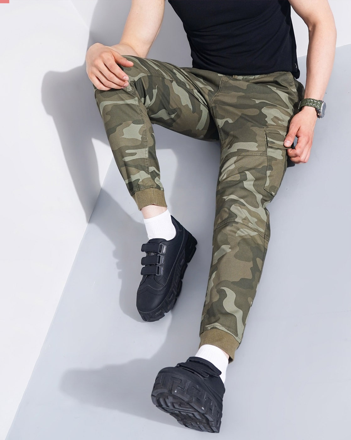 Camouflage Tracksuit Bottoms Men UK Sale Clearance Cargo Trousers Elastic  Waist Drawstring Cuffed Work Pants Outdoor Hiking Camo Trousers Loose Fit Combat  Trousers with Pockets : Amazon.co.uk: Fashion