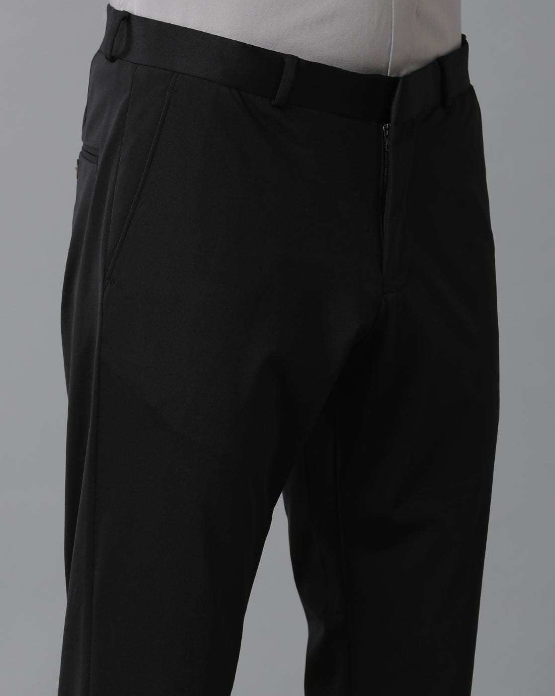 Buy Black Trousers & Pants for Men by Linoges Online | Ajio.com