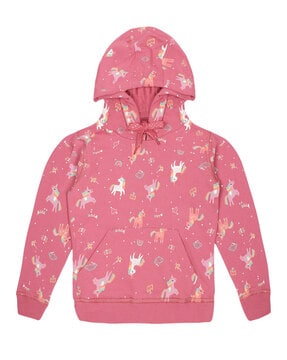 Buy StyleStone Girls Light Pink Heart Printed Jacket with Hoodie Online at  Best Prices in India - JioMart.