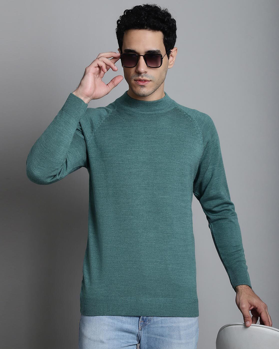 Dark on sale teal sweater