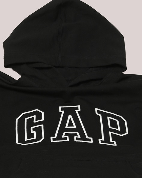 Black and clearance white gap hoodie