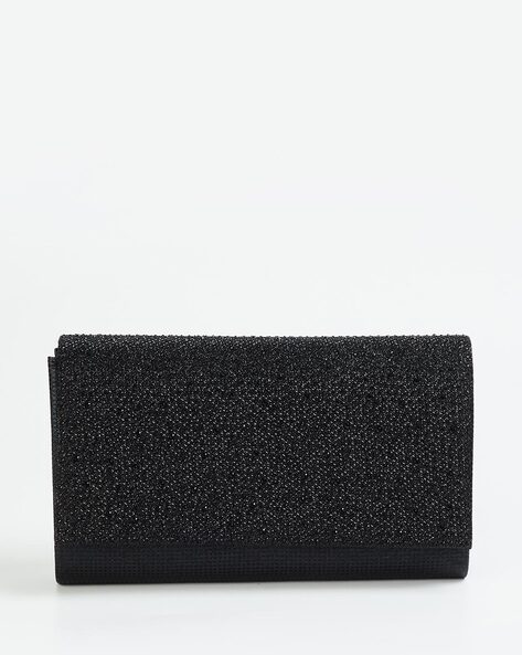 Noir Black Clutch