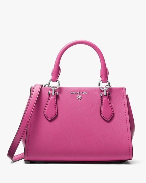 Buy Michael Kors Jet Set Charm Small Nylon Gabardine Shoulder Bag | Pink  Color Women | AJIO LUXE