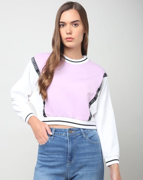 Buy White Lilac Sweaters Cardigans for Women by SPYKAR Online