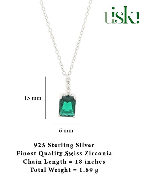 Sterling Silver Rough Emerald Octopus Pendant - Emeralds International LLC.