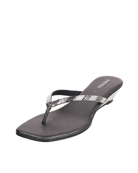 Mochi Men Black Thong Fashion Slipper | Chappal UK/6 EU/40 (207-837) :  Amazon.in: Fashion