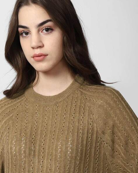 Buy Brown Sweaters & Cardigans for Women by VAN HEUSEN Online