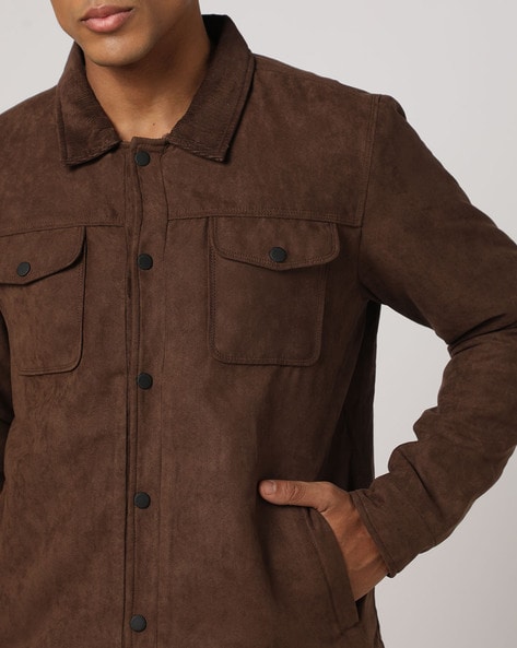 Buy Brown Jackets & Coats for Men by Buda Jeans Co Online